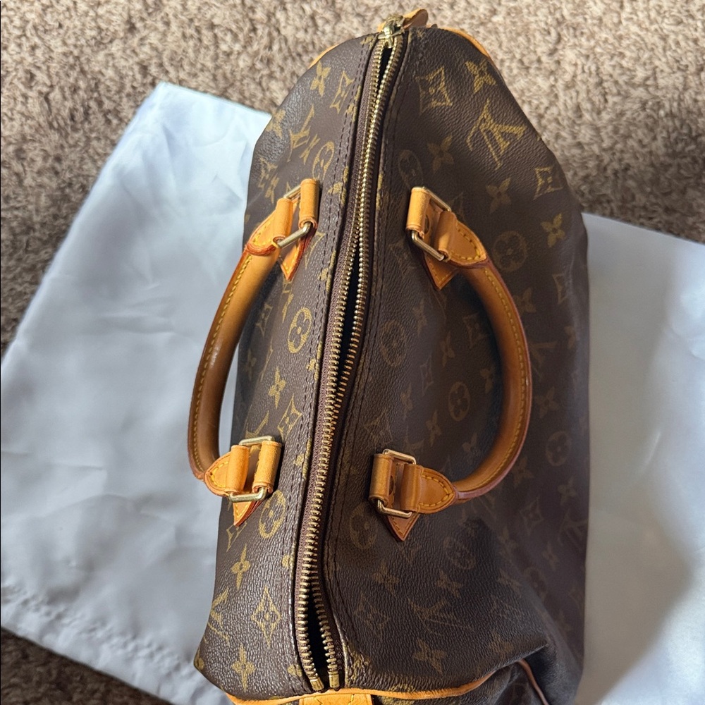 Louis Vuitton Monogram Speedy Handbag -1 - Picture 6 of 12